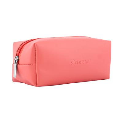 SUGAR Cosmetics Makeup Pouch - Peach 10 gm - Others