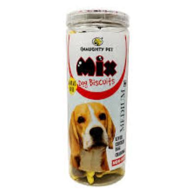Naughty Pet Dog Treats - Mix Biscuits Non-Veg 550 g - Petfood