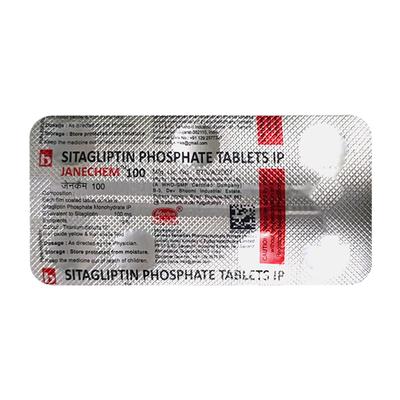 JANECHEM 100 Tablet 7's - Diabetes-Ant