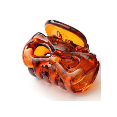 Basicare Mini Claw Clip, Black + Black 2's - Hair Clips/Bands