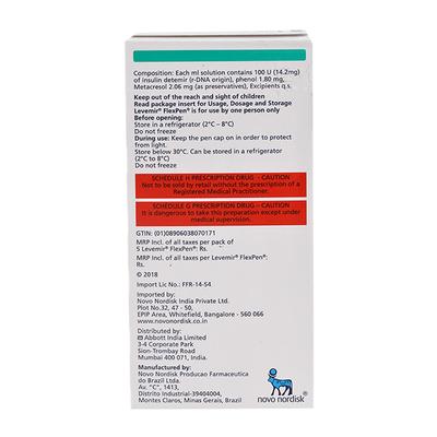 Levemir Flexpen 1X3ml - Diabetes-Ins