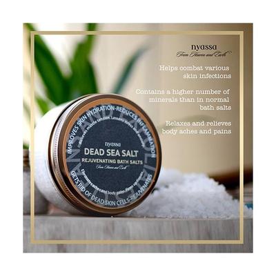 Nyassa Dead Sea Salt Bath Salt 220 gm - Bath Salts
