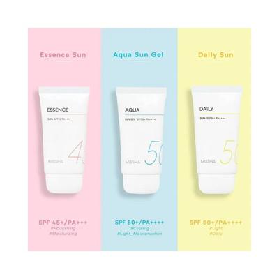 MISSHA ALL AROUND SAFE BLOCK AQUA SUN GEL SPF50 PA triple plus+ 2018 50 ml - Face Sunscreen