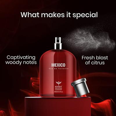 Bombay Shaving Company Mexico Eau De Perfume 100ml - Men Perfumes (Edt/Edp)