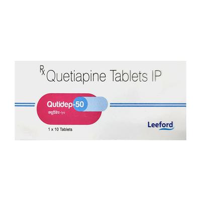 QUTIDEP 50 Tablet 10's - Schizophrenia-Aps