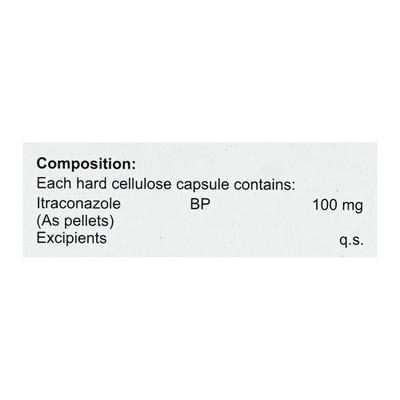 ITROSTRED 100 Capsule 10's - Fungal Infections-Anf