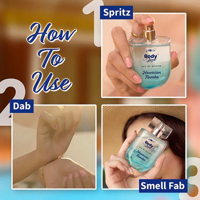 Plum BodyLovin' Hawaiian Rumba Eau De Parfum - Long Lasting Tropical Perfume 50 ml - Women Perfumes (Edt/Edp)