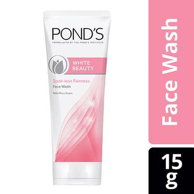 Pond's White Beauty Spot - Less Fairness & Germ Removal Facewash 15 gm - Face Moisturizers