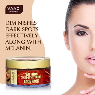 Saffron Skin-Whitening Face Pack 70 gm - Face Packs