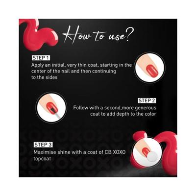 Colorbar XOXO Everlasting Prime Gel Nail Lacquer-Queen Business 7 ml - Nail Polish