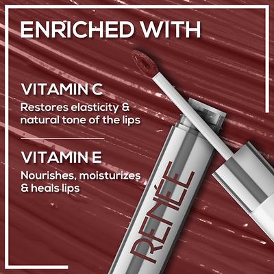 Renee Gloss Stay Transfer Proof Glossy Liquid Lip Color - Alice 3.5 ml - Liquid Lipsticks