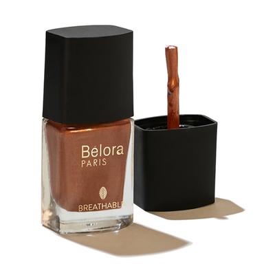 Belora Paris Breathable Made Safe Longstay Nail Polish 24 Met Bronze 8 ml - Nail Polish