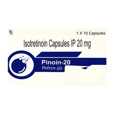 Pinoin 20mg Capsule 10'S - Acne-Acn