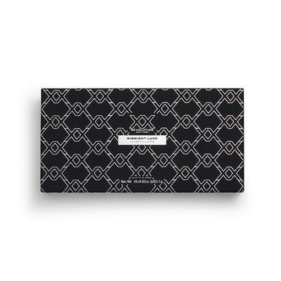 XX Revolution luxx shadow palette midnight luxx 18 gm - Face Palettes