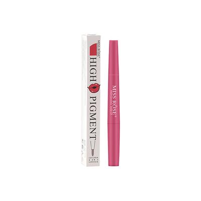 Miss Rose 2 In 1 Creamy Matte Lipstick Flash OF Pink 7102 - 001M 03 2.1 gm - Lipsticks