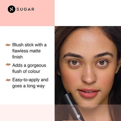 SUGAR Cosmetics Face Fwd Blush Stick - 03 Mauve Marvel (Plum) 7 gm - Blushes