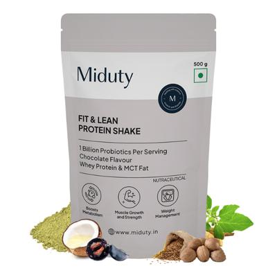 Miduty Fit And Lean Protein Shake Powder 500 g - Weight Loss