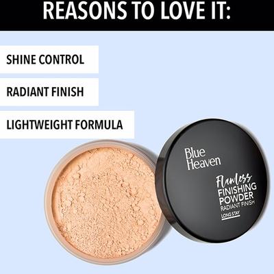 Blue Heaven Flawless Finishing Powder- Natural 20 gm - Compact Powder