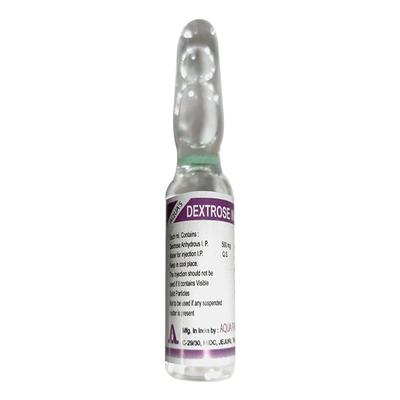 DEXTROSE (AQUA FINE) 50% Injection 25ml - Supplements-Int