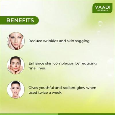 Vaadi Herbals Skin-Polishing Diamond Face Pack 70 gm - Face Packs
