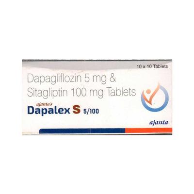 DAPALEX S 5/100 Tablet 10's - Diabetes-Ant