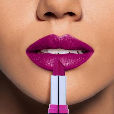 Bonjour Paris Silk Matte Lipstick-Purpley Pink 4.2 gm - Lipsticks
