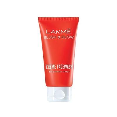 Lakme Strawberry Creme Face Wash 100 gm - Face Wash & Cleansers