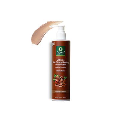 Organic Harvest Conditioner For Hair Fall Control & Hair Growth, Caffeine to Regain Strength in Hair 200 ml - Conditioners