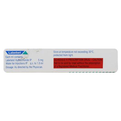 Labebet 5mg Injection 4ml - Hypertension-Bet
