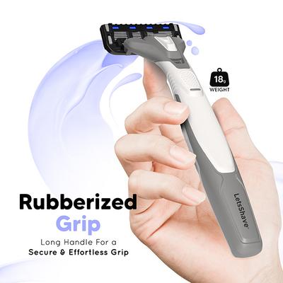 LetsShave Evior 6 Portable Razor (Pack of 1) + Transparent Shave Gel 15ml 1s 1's - Shaving & Hair Removal