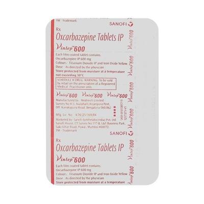 Vinlep 600mg Tablet 10'S - Epilepsy/Convulsion-Ant