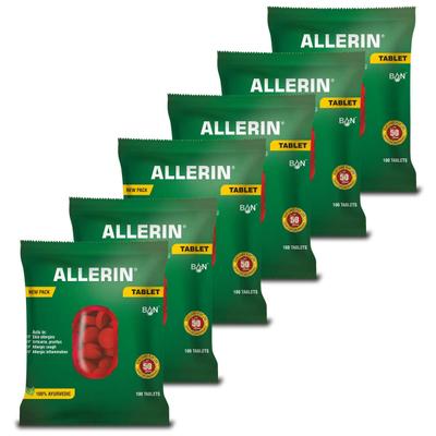 Ban Labs Allerin Tablets (Pack Of 6 X 100's) - Speciality Medicines