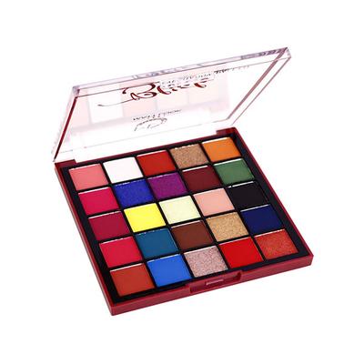 Matt Look blink Eye 25 Color Eyeshadow Palette with Highly Pigmented, Versatile Look- 02 26 gm - Eye Shadow Palettes