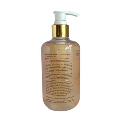 Alziba Cares Shower Gel - Raspberry & Lily 300 ml - Shower Gels & Body Wash