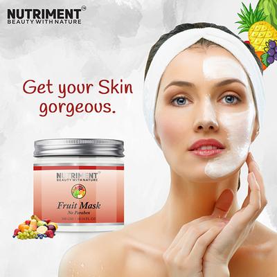 Nutriment Fruit Mask All Skin Type 300 gm - Masks & Peels