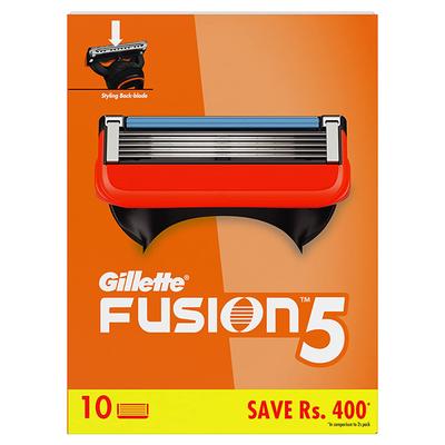 Gillette Fusion 5 Cartridges 10's - Razors & Cartridges