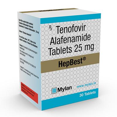 Hepbest 25mg Tablet 30'S - Viral infections-Ant