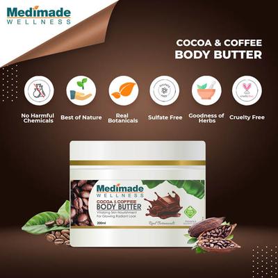 Medimade Cocoa And Coffee Body Butter (Pack of 2) 1's - Body Butter