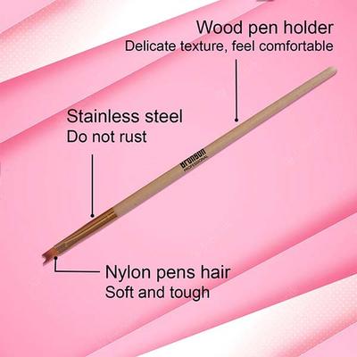 Bronson Professional Nail Art Brush and Gel Liner Brush Set 5's - Face Brush