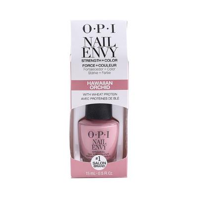 O.P.I NAIL ENVY STRENGTH + COLOR HAWAIIAN ORCHID NT220 15 ml - Nail Polish