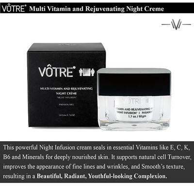 Votre Multi Vitamin & Rejuvenating Night Creme 50 gm - Face Moisturizers