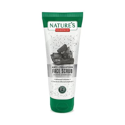 Nature's Essence Anti Pollution Charcoal Face Scrub 65 ml - Face Scrubs