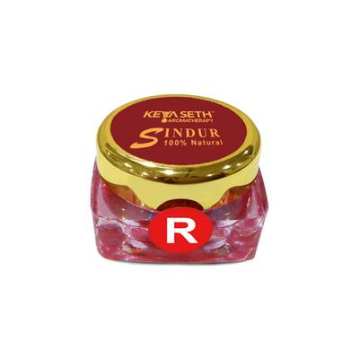 Keya Seth Aromatherapy 100% Natural Dust Sindoor Red 3 gm - Sindoor