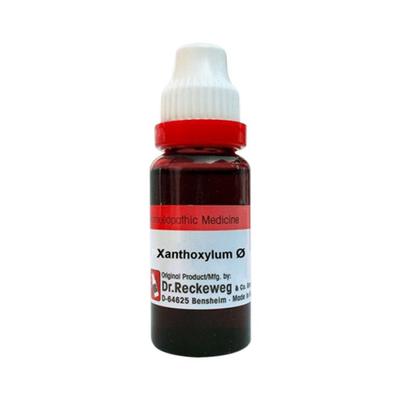 Dr. Reckeweg Xanthoxyllum Ø Liquid 20 ml - Mother Tincture
