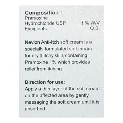 NEVLON ANTI ITCH SOFT Cream 100gm - Itching/Dry Skin-Oth