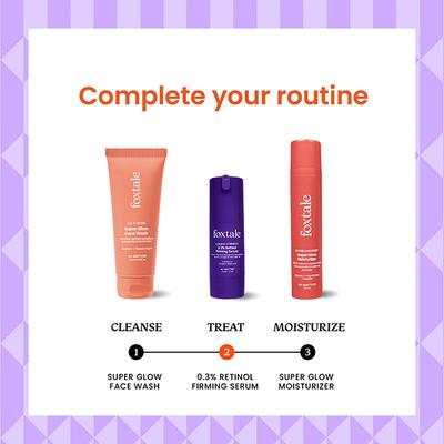Foxtale Course Correct 0.3% Retinol Firming Serum 30 ml - Face Serum