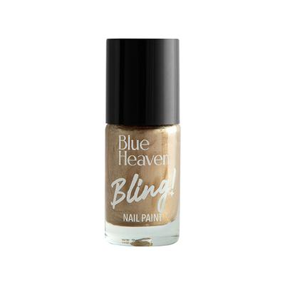 Blue Heaven Bling Nail Paint, Mocha Brown-502 8 ml - Nail Polish