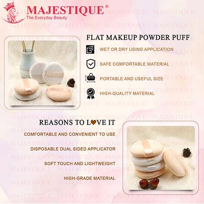Majestique Face Soft Pad Pink Tone FC49 1's - Sponges & Applicators