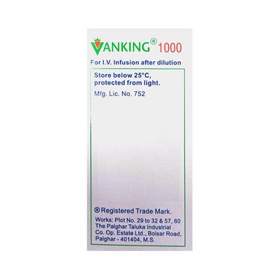 VANKING 1000 Injection 1's - Bacterial Infections-OAB