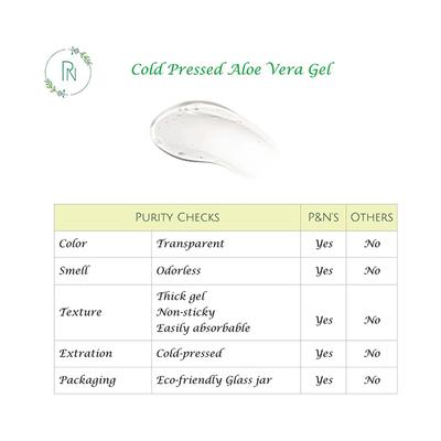 Precious & Nature'S Certified Organic and Cold-Pressed Pure Aloe Vera Gel 50 gm - Face Gels
